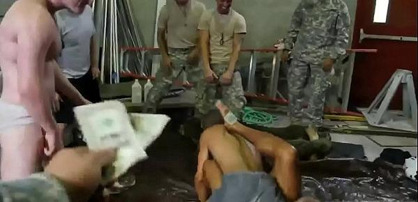  Gay men fuck as soldier piss Fight Club